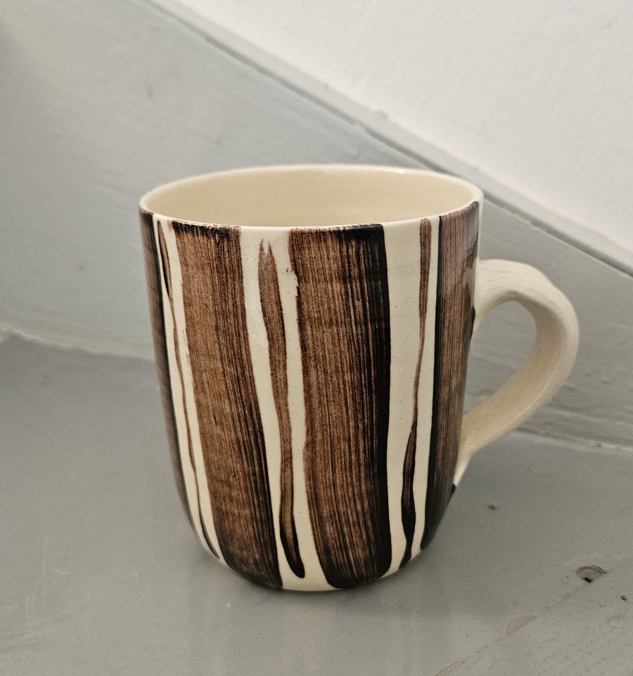 mug rayures artisanal