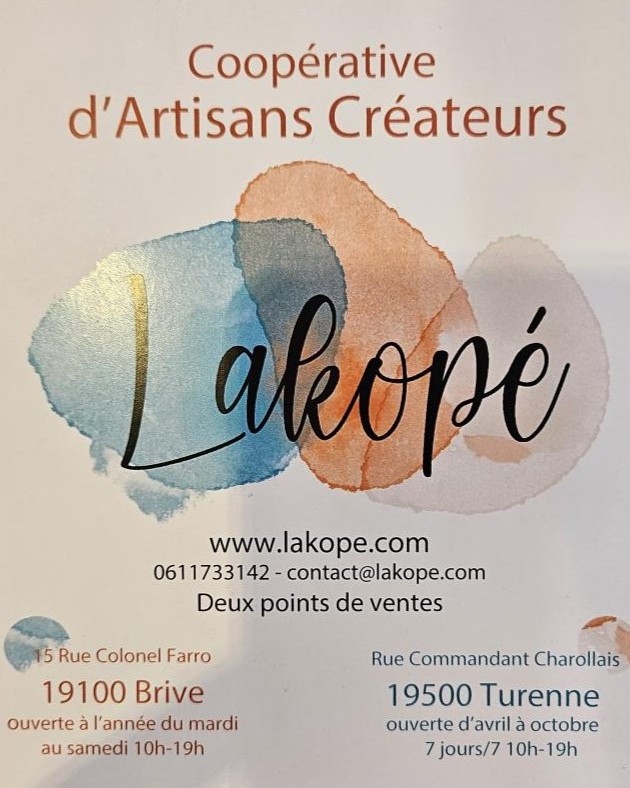 boutique artisan Brive