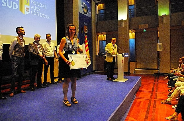 Remise médaille MAF Georgie Blin