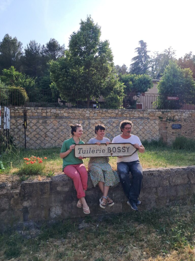 Tuilerie Bossy Anne Larouzé, Mathieu Jouve, Georgie Blin